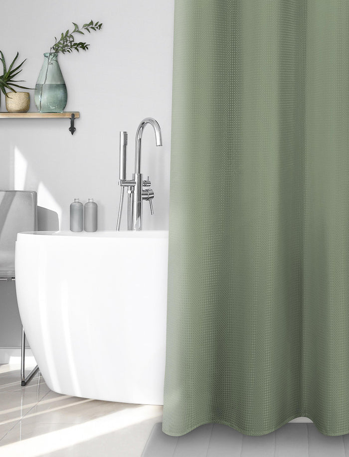 Rideau de douche en tissu