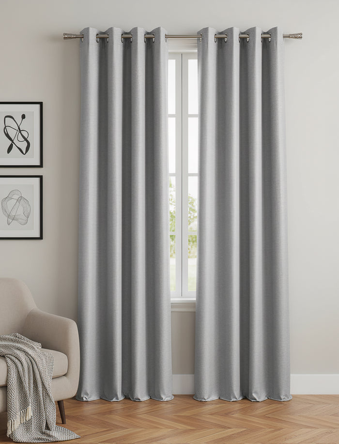 Rideaux semi-opaque