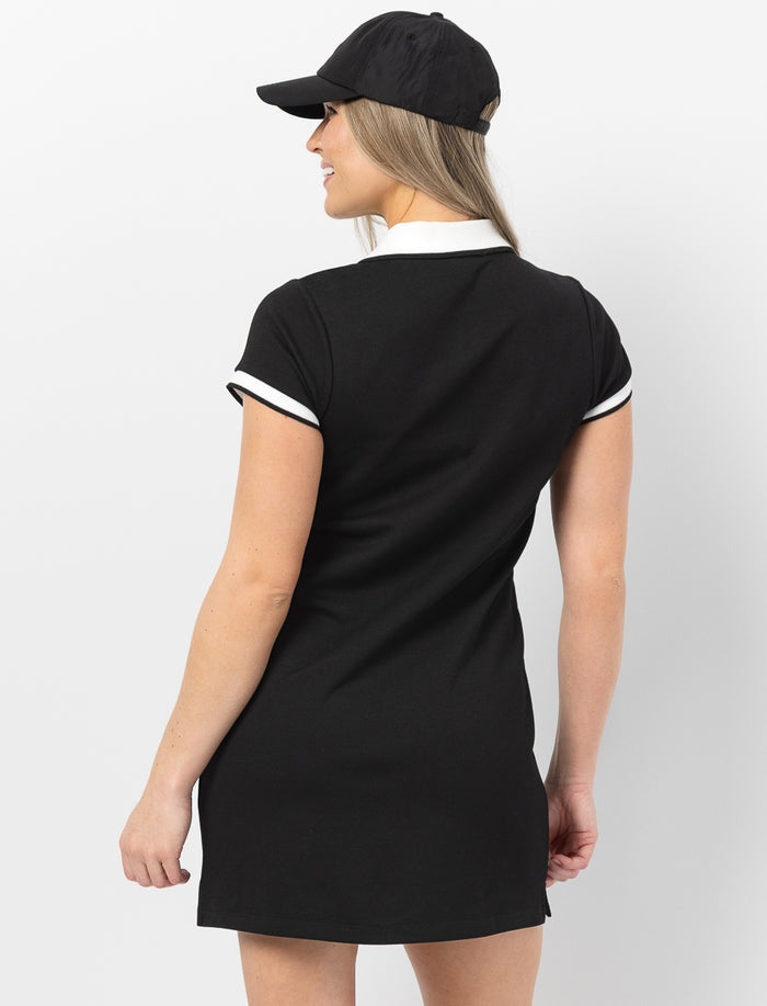 Robe à col polo