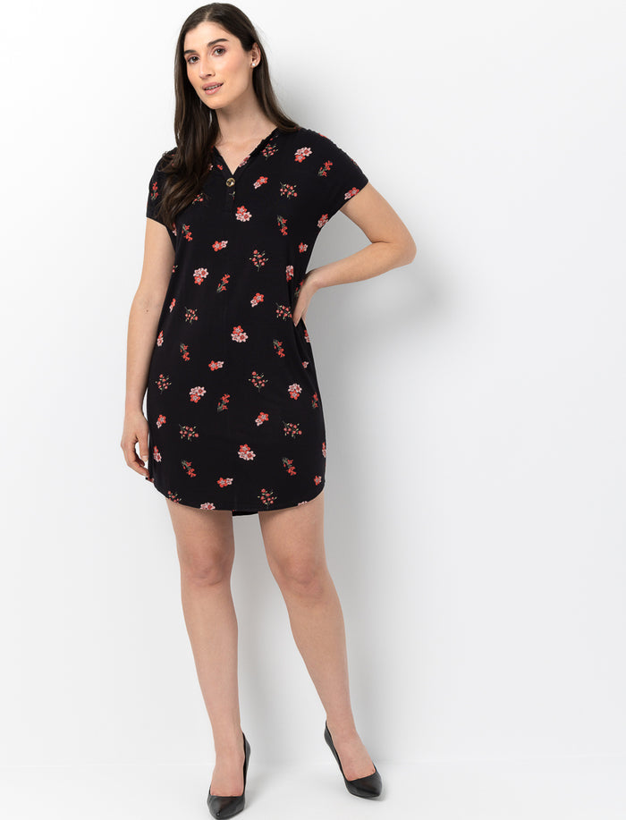 Robe à manches dolman