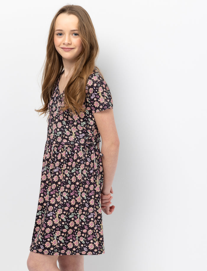 Robe à motif floral