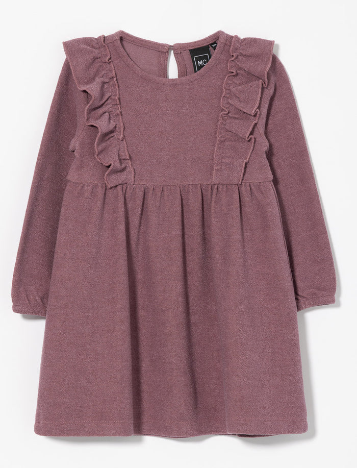 Robe à volants cintrée à la taille - bébé fille
