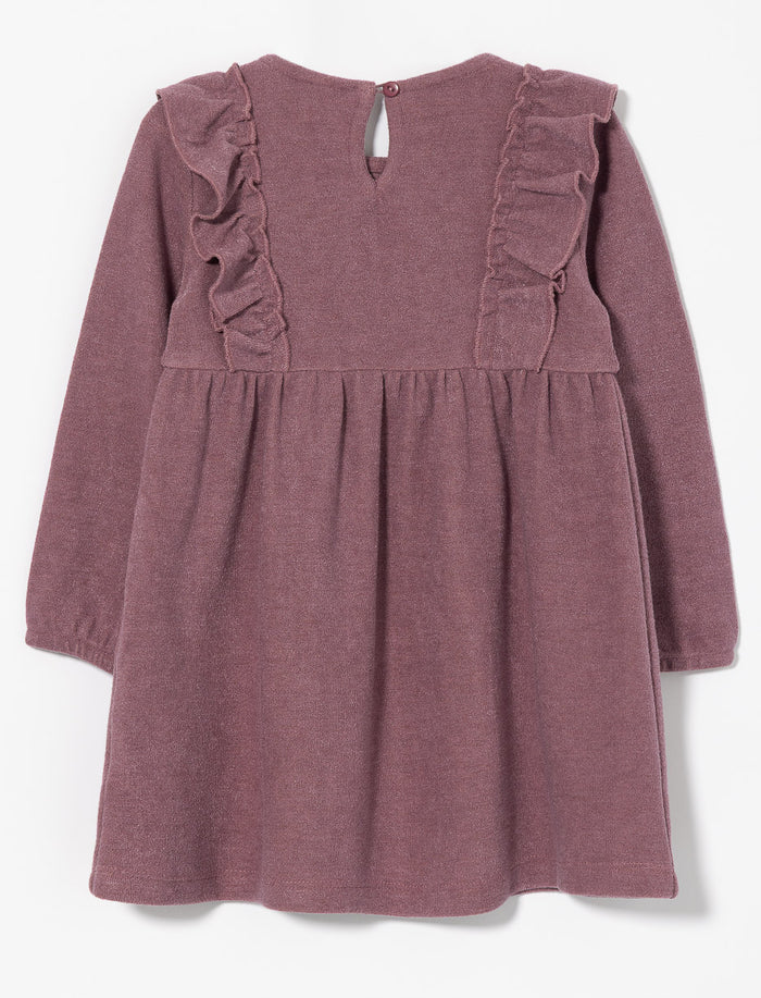 Robe à volants cintrée à la taille - bébé fille