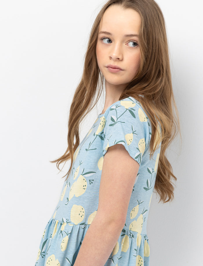 Robe avec motif citron