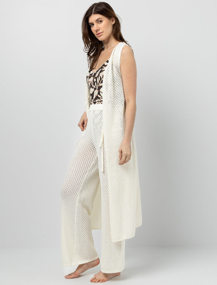 Robe cache-maillot en crochet