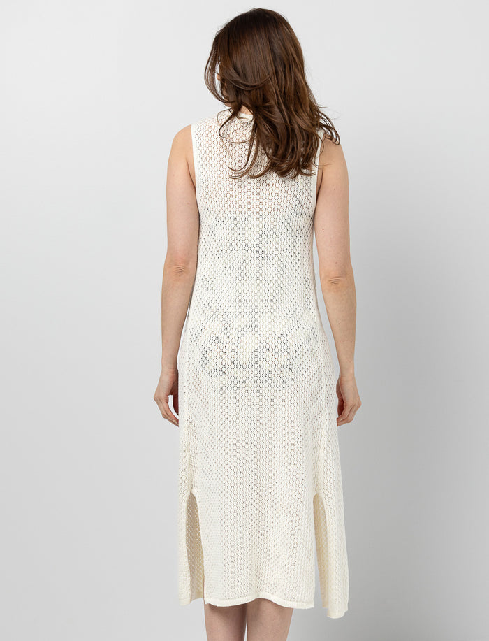 Robe cache-maillot en crochet