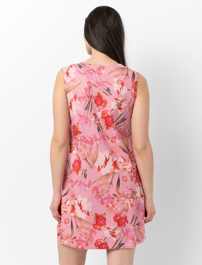 Robe courte en tricot