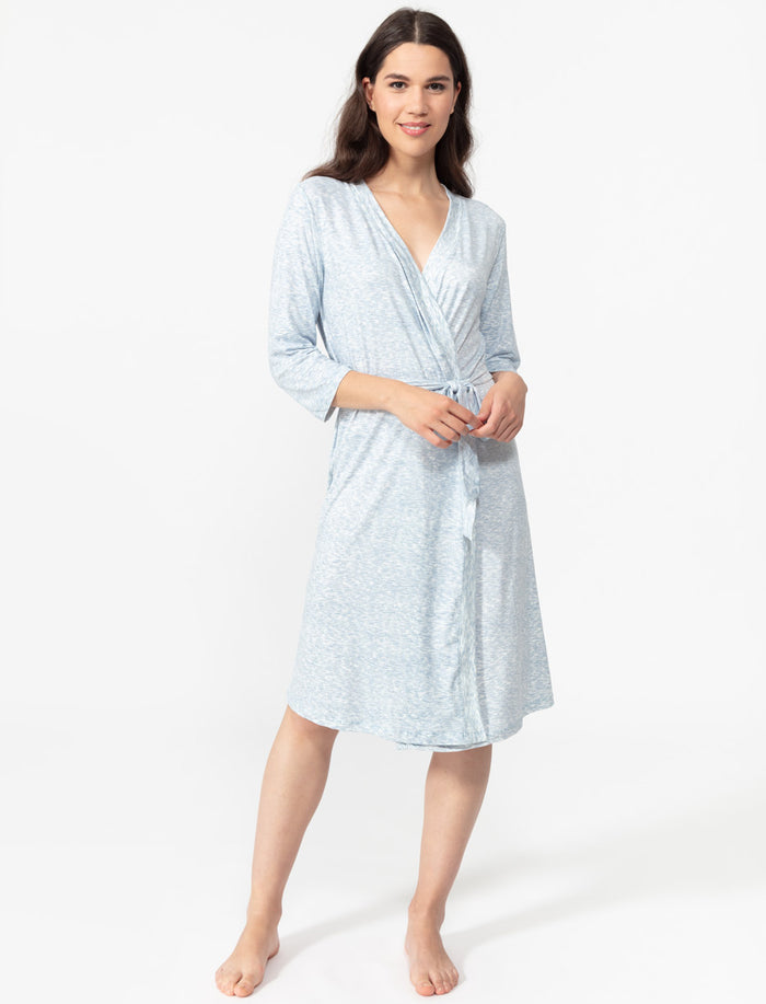 Robe de chambre chinée