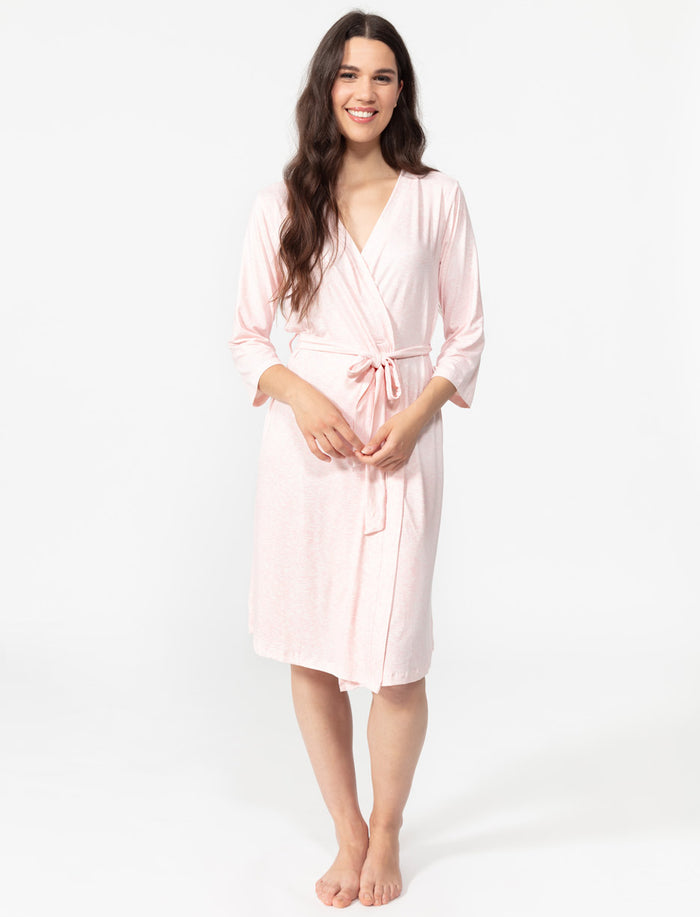 Robe de chambre chinée
