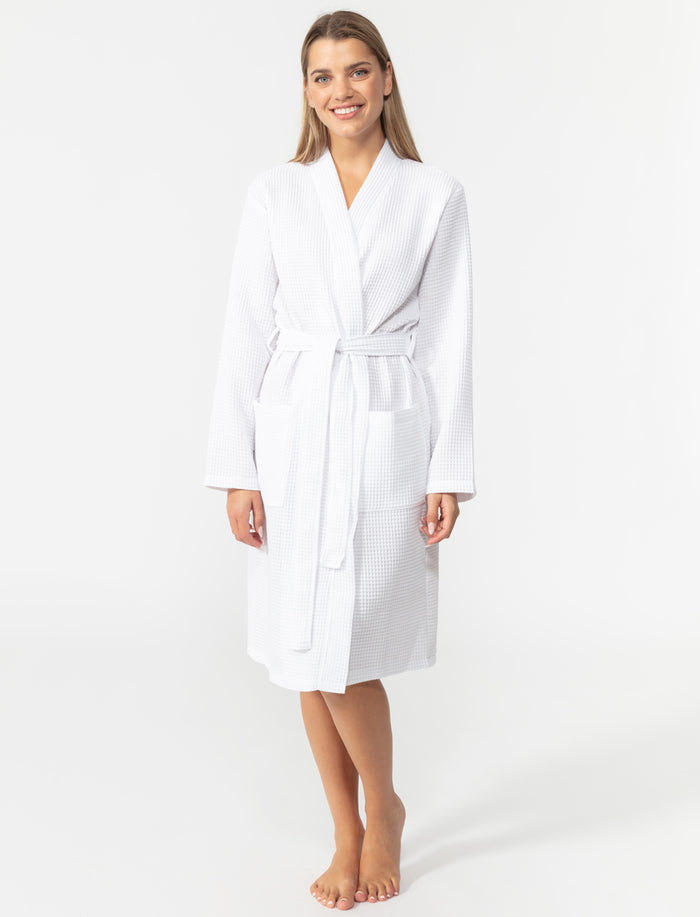 Robe de chambre gaufrée