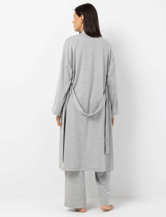 Robe de chambre unie