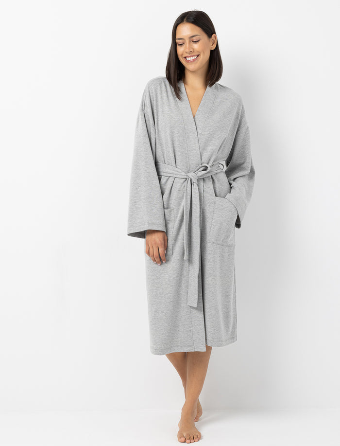 Robe de chambre unie