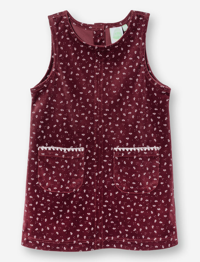 Robe imprimée sans manches pour bébé fille