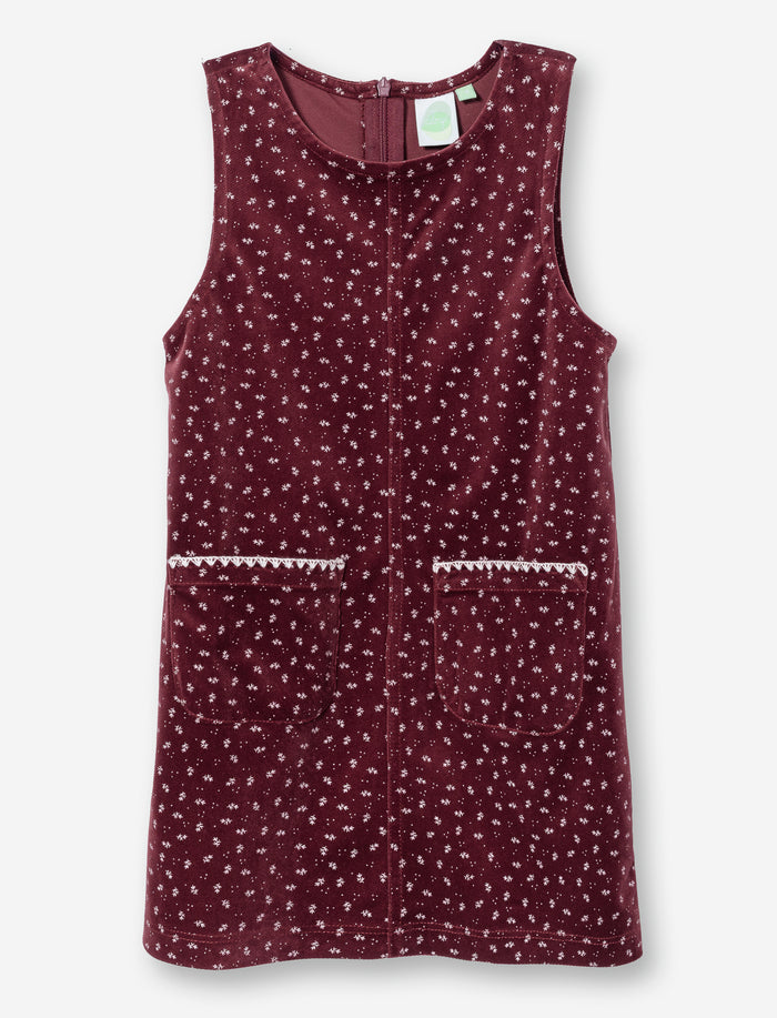 Robe imprimée sans manches pour fille