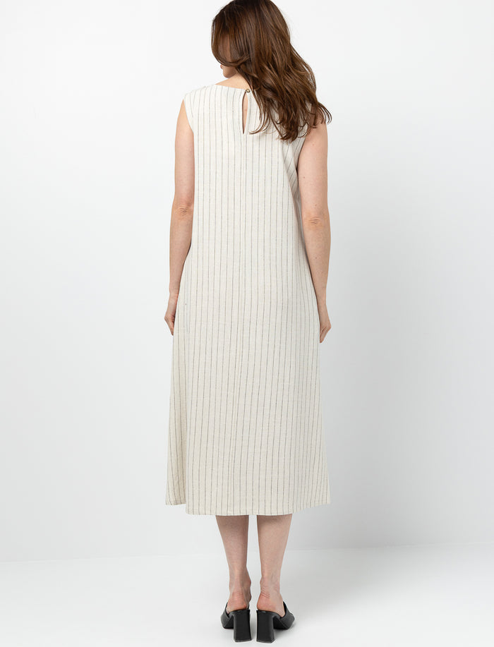 Robe longue en lin