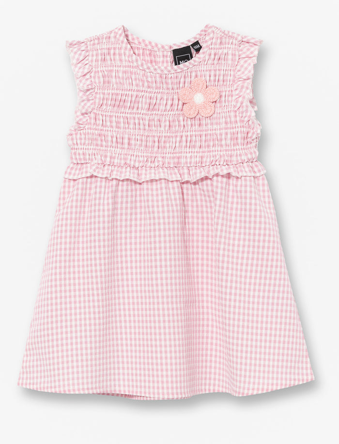 Robe sans manches à col rond - bébé fille
