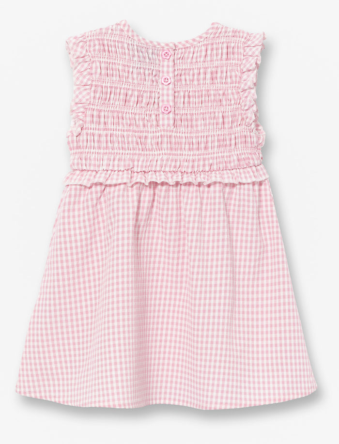 Robe sans manches à col rond - bébé fille