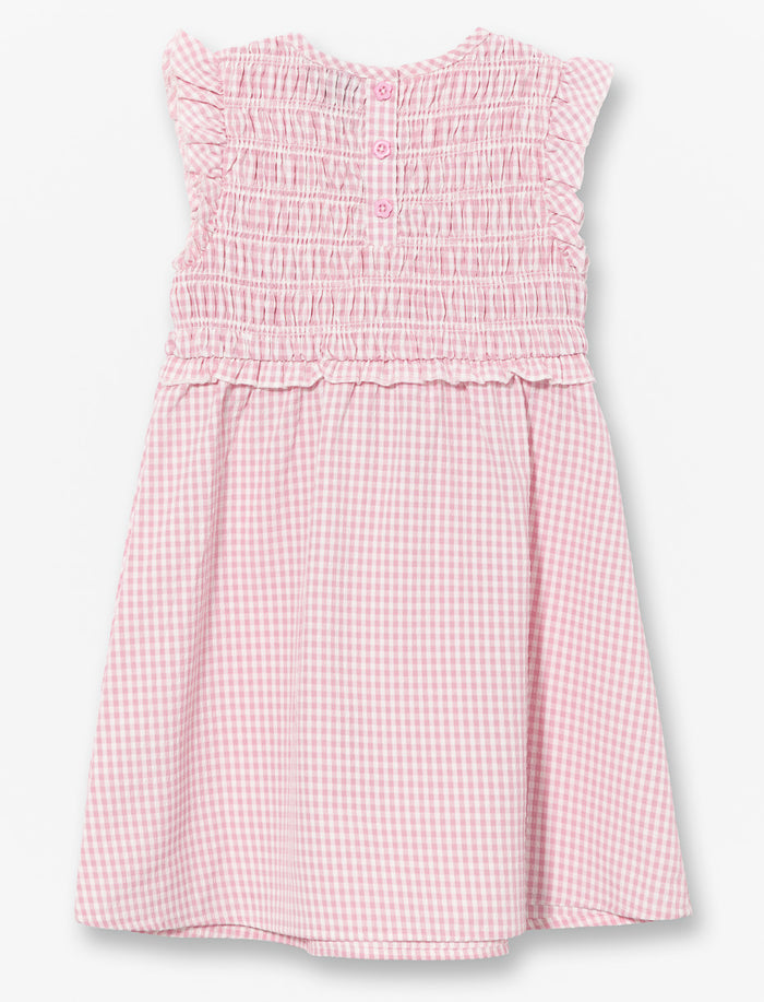 Robe sans manches à col rond - petite fille