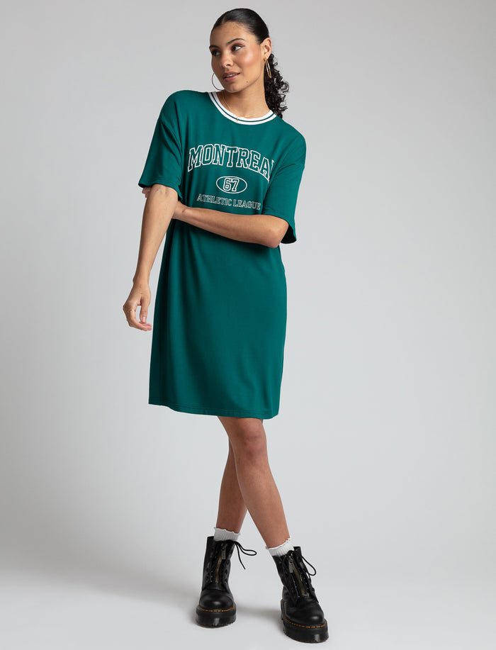 Robe t-shirt imprimée Montréal