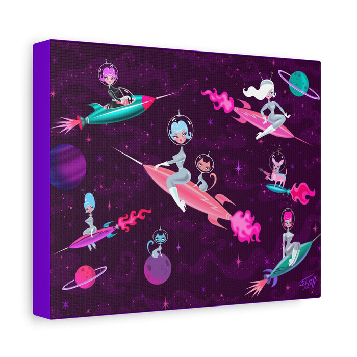 Rocket Girls • Canvas Gallery Wrap