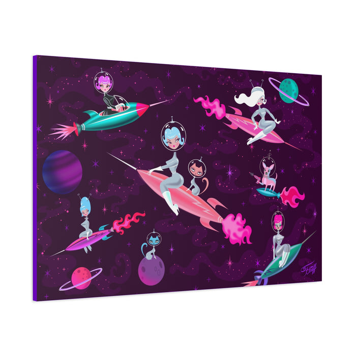 Rocket Girls • Canvas Gallery Wrap