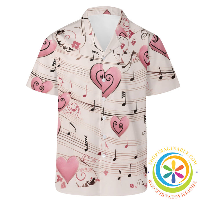 Romantic Melody Hawaiian Casual Shirt