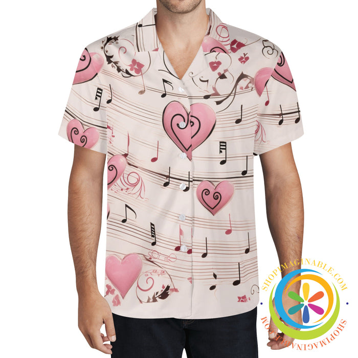 Romantic Melody Hawaiian Casual Shirt