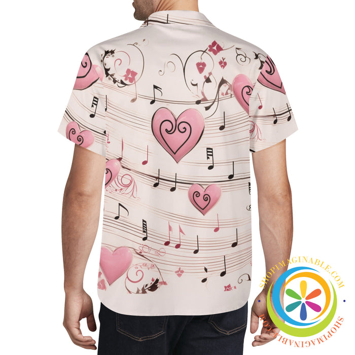 Romantic Melody Hawaiian Casual Shirt