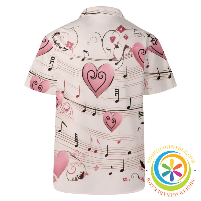 Romantic Melody Hawaiian Casual Shirt