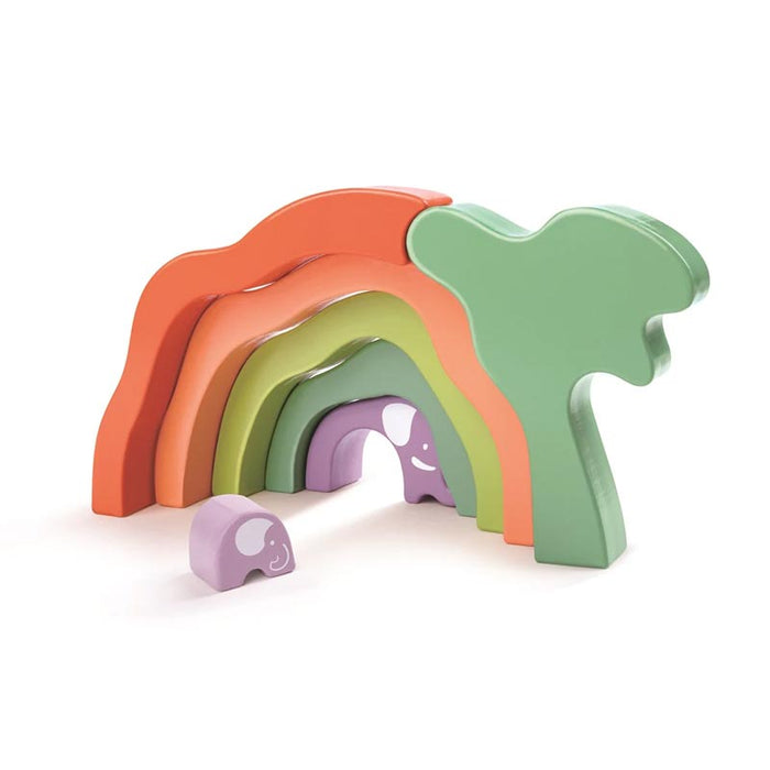 Hape Safari Elephant Stacking Blocks | Koop.co.nz