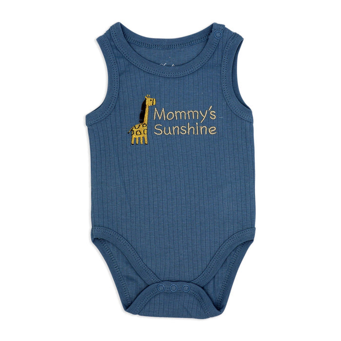 Safari Tank Bodysuit & Short Set with Sunglasses – Baby 9M