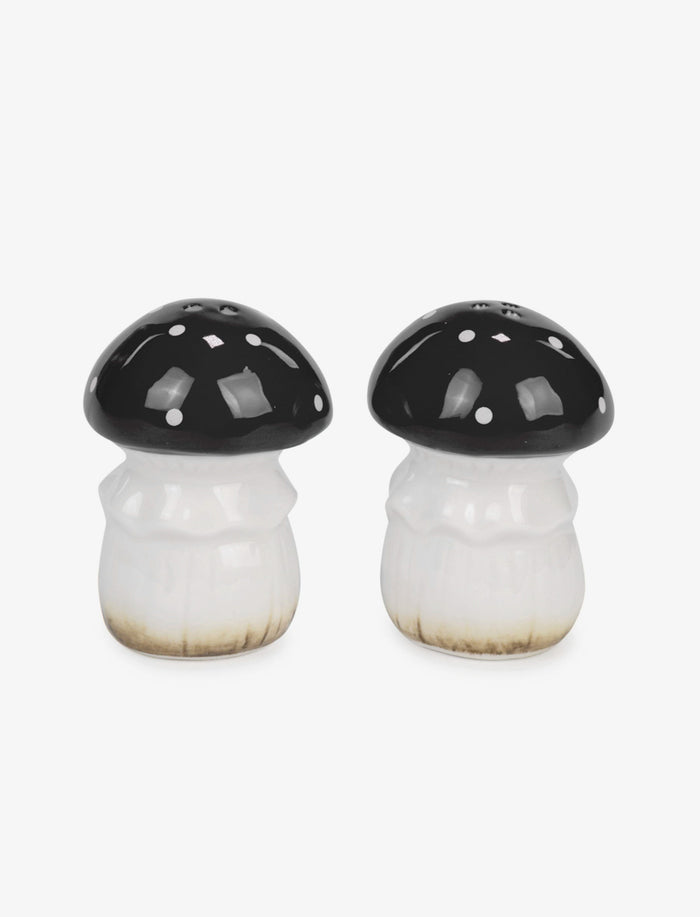 Salière et poivrière - champignons