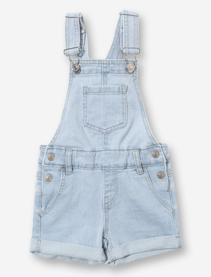 Salopette courte en denim