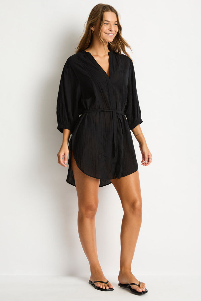Salt Boho Shirt in  | Sea Level Australia