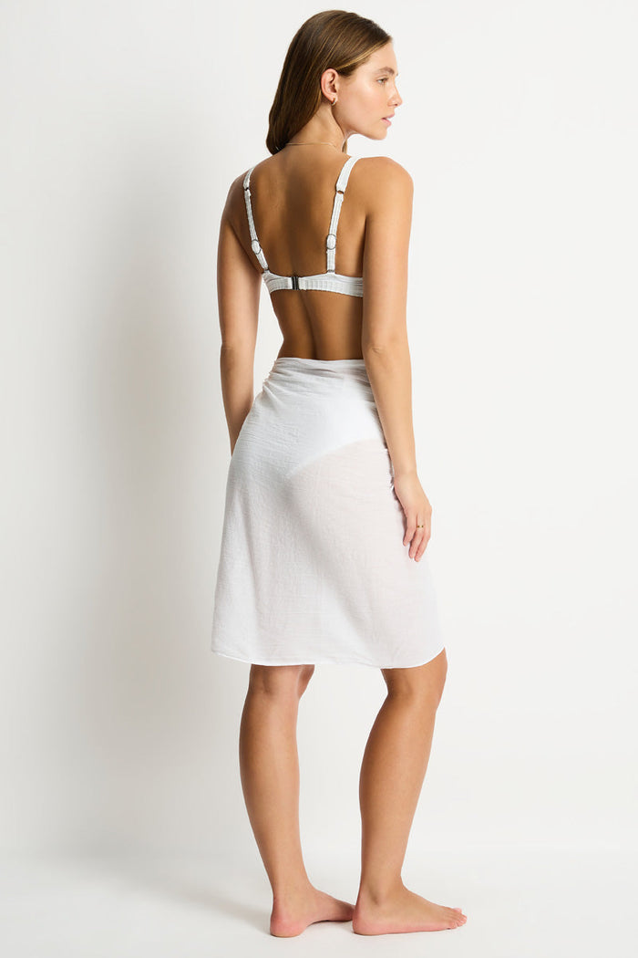 Salt Frayed Sarong