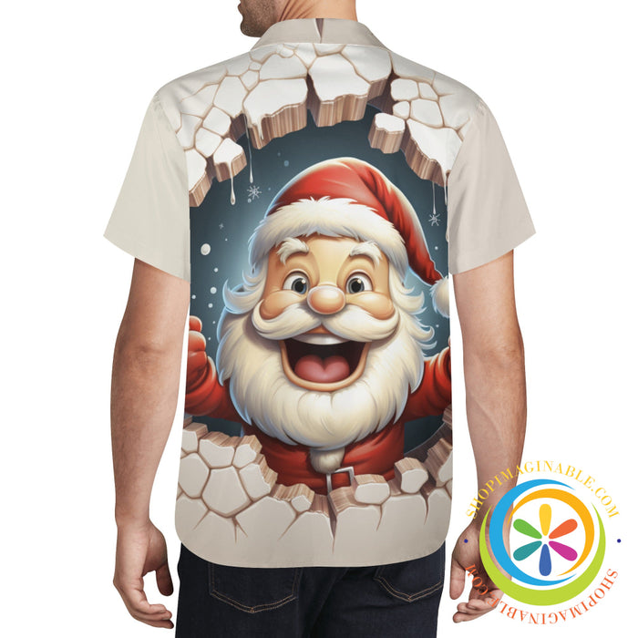 Santa All Day Christmas Hawaiian Casual Shirt-ShopImaginable.com