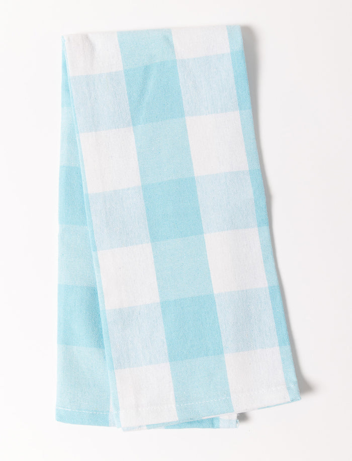 Serviette à vaisselle à carreaux