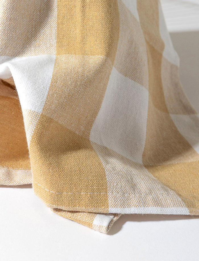 Serviette à vaisselle à carreaux