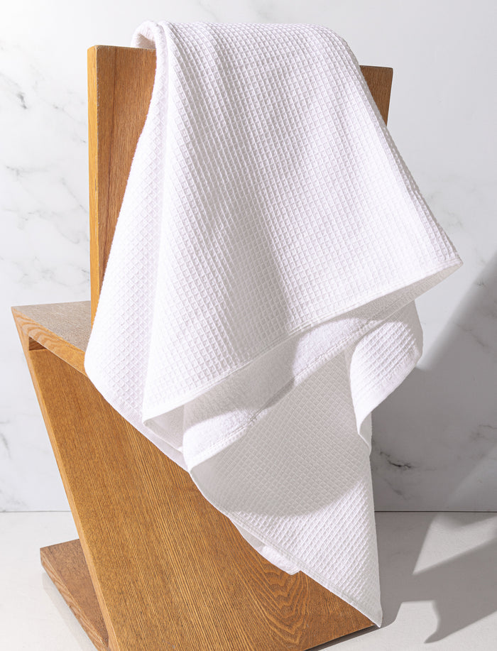 Serviette de bain gaufrée