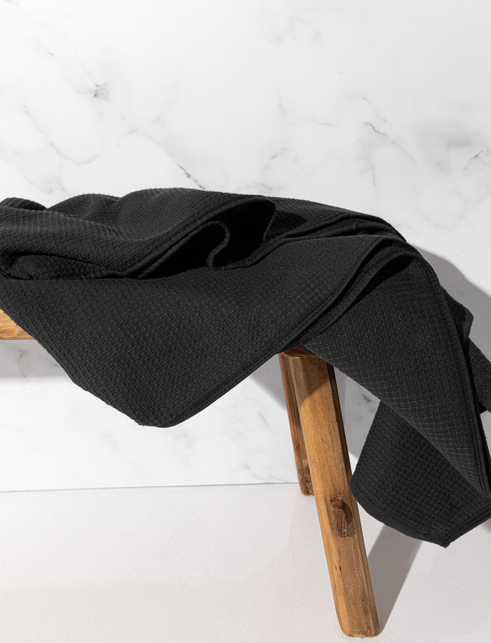 Serviette de bain gaufrée
