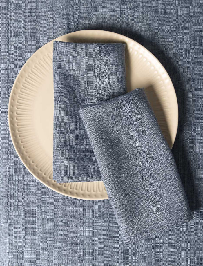 Serviettes de table en jacquard - paquet de 2