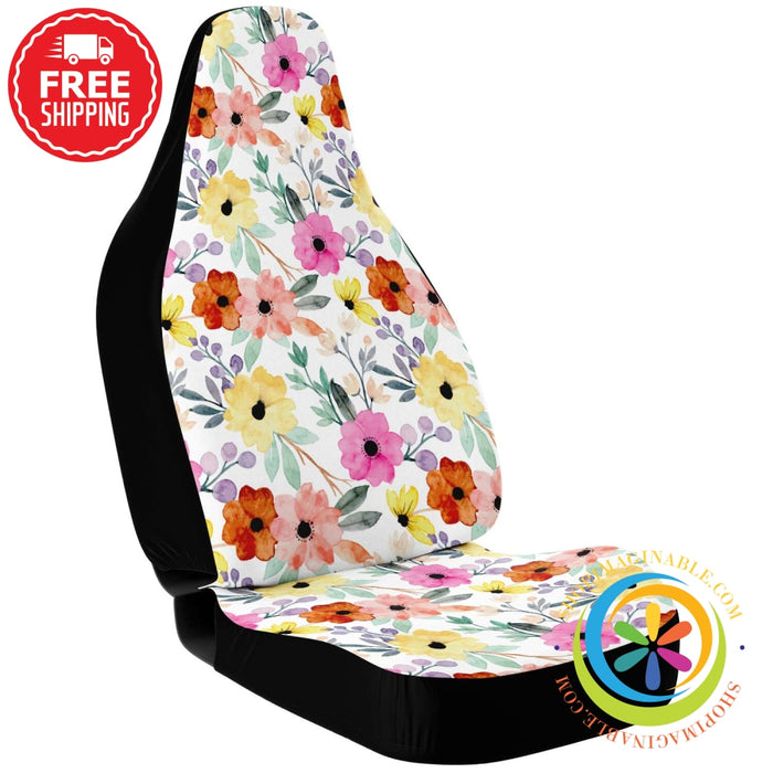 Shabby Chic Floral Car Seat Covers-ShopImaginable.com