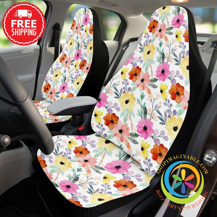 Shabby Chic Floral Car Seat Covers-ShopImaginable.com