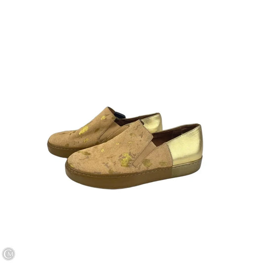 Shoes Flats By Free People In Gold & Tan, Size: 8.5