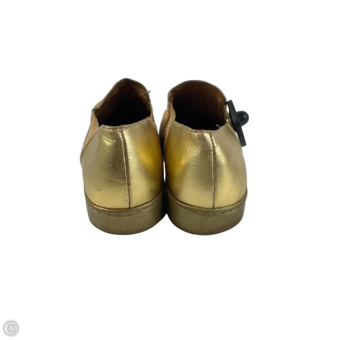Shoes Flats By Free People In Gold & Tan, Size: 8.5