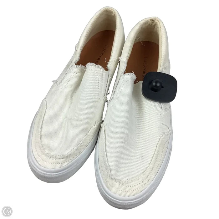 Shoes Flats By Lucky Brand In Cream, Size: 9.5