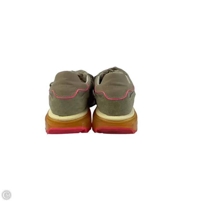 Shoes Sneakers By Cma In Green & Pink, Size: 8.5