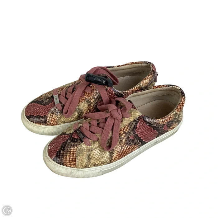 Shoes Sneakers By J Slides In Snakeskin Print, Size: 6