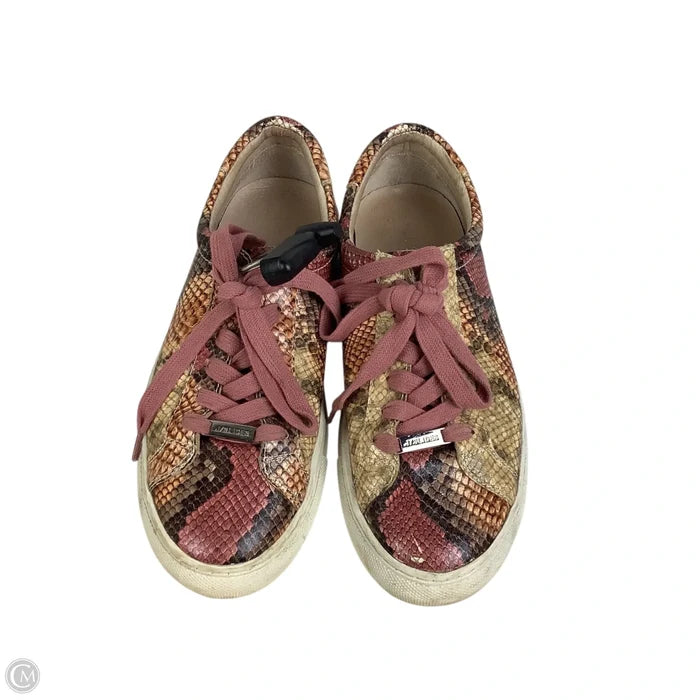 Shoes Sneakers By J Slides In Snakeskin Print, Size: 6