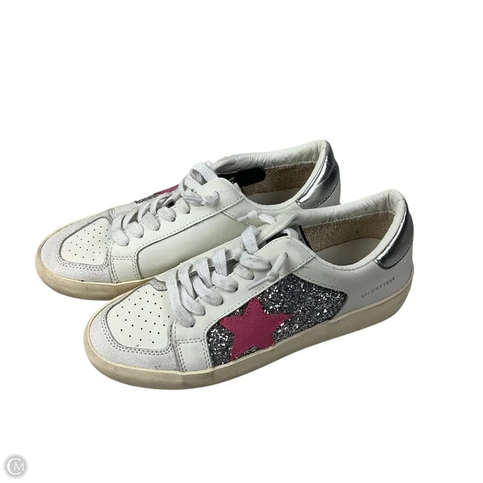 Shoes Sneakers By Vintage Havana In Pink & White, Size: 8.5